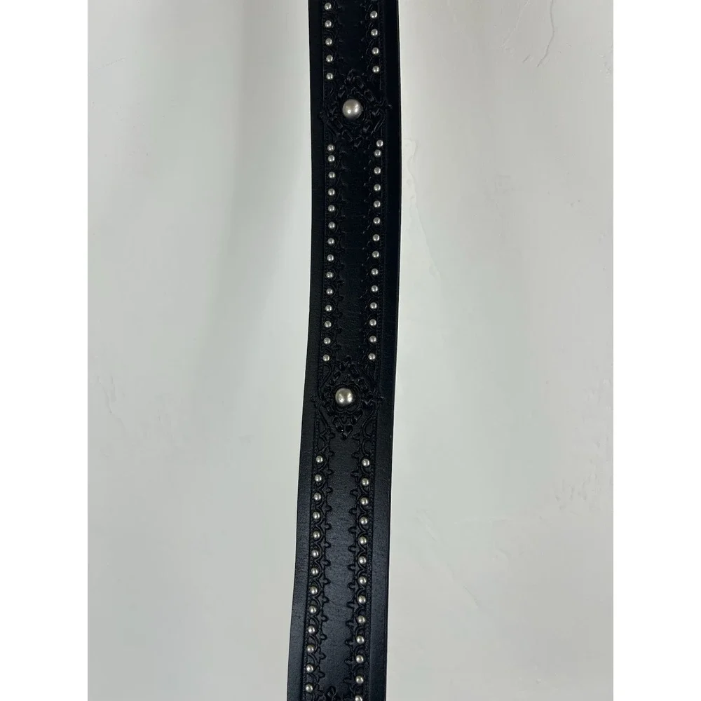 N/A leather studded